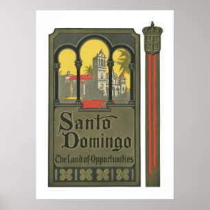 Santo Domingo (Leinwand) Poster