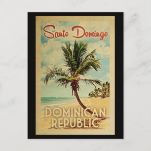 Santo Domingo Postcard Palm Tremola Postkarte