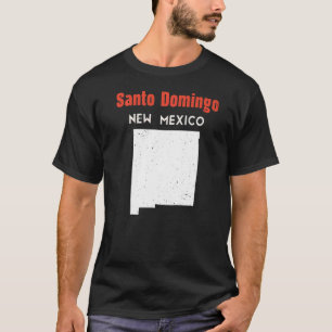 Santo Domingo Pueblo USA Staat Amerika Reisen Neu T-Shirt