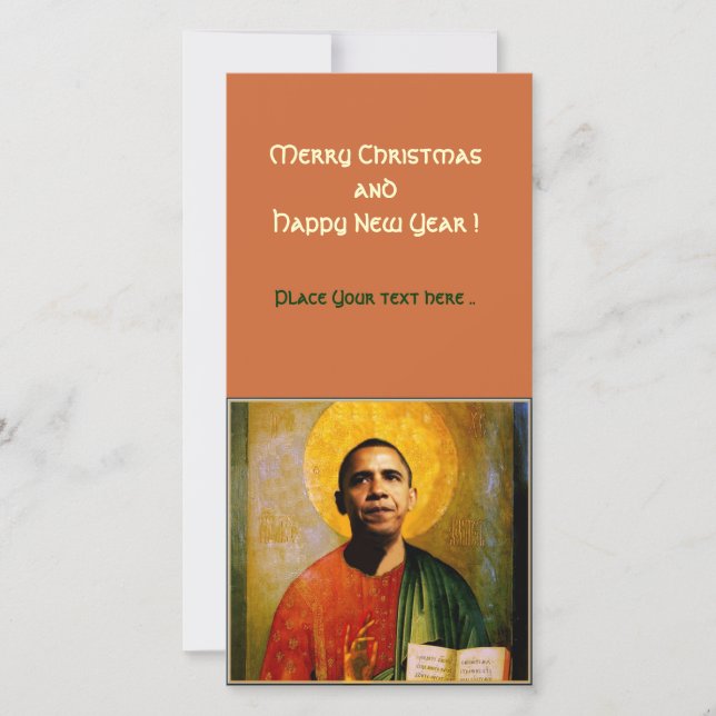 SANTOBAMA FEIERTAGSKARTE (Vorderseite)