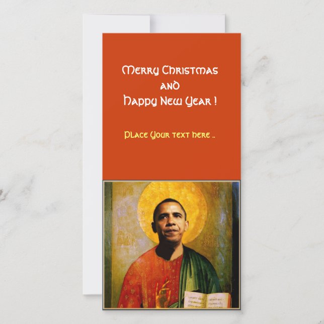 SANTOBAMA FEIERTAGSKARTE (Vorderseite)
