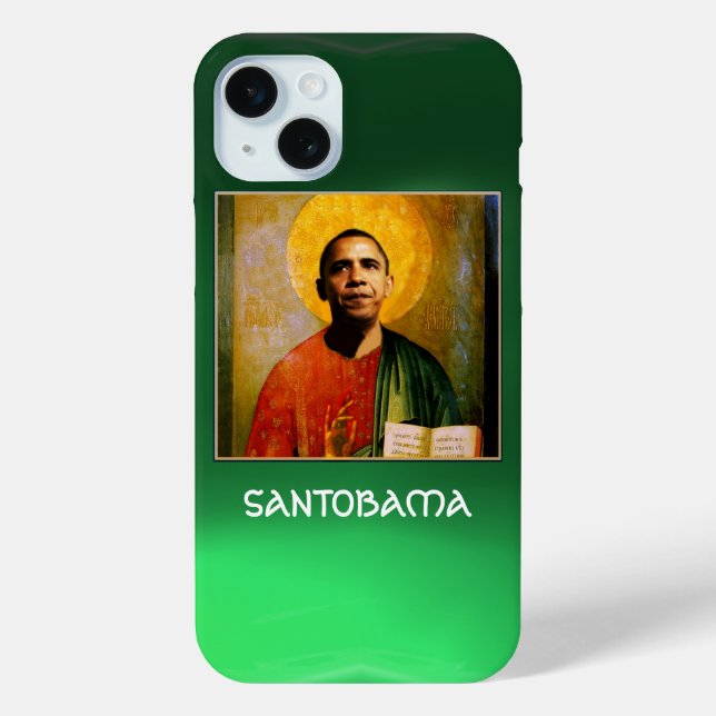 SANTOBAMA Green Case-Mate iPhone Hülle (Rückseite)