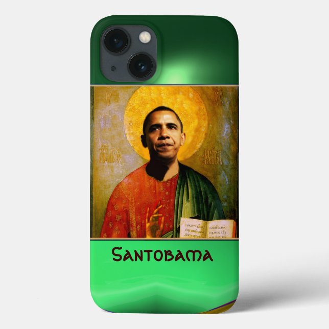 SANTOBAMA Green Case-Mate iPhone Hülle (Rückseite)