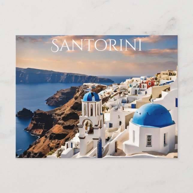 Santorin (8) postkarte (Vorderseite)