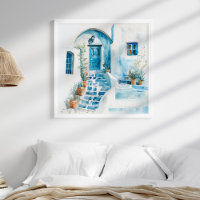 Santorin Die griechische Mauer