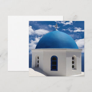 Santorin, Griechenland Flachkarte