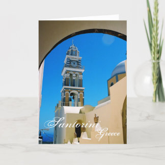 Santorin, Griechenland-Karte Karte
