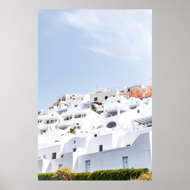 Santorin, Griechenland Poster (Vorne)