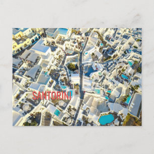 Santorin - Griechenland Postkarte
