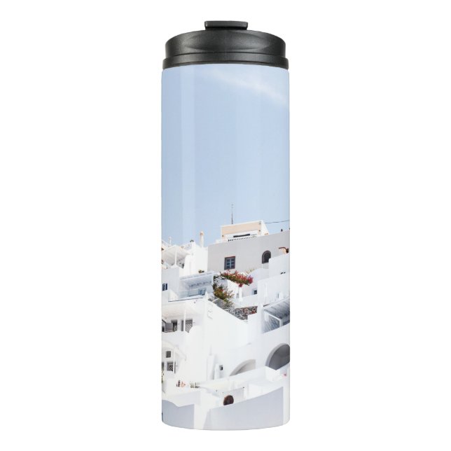Santorin, Griechenland Thermosbecher (Vorderseite)