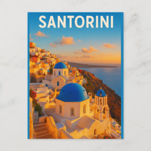 Santorin – Griechenlands Inselparadies Postkarte