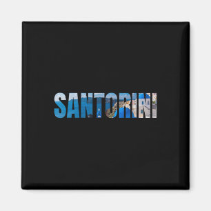 Santorin Griechische Insel Ägäisches Meer Griechen Magnet