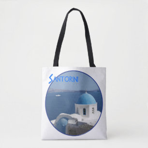 Santorin Hafenblick