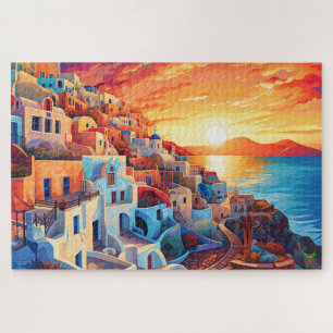 🌅 Santorin Puzzle