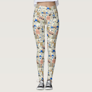 Santorin-Träume Leggings