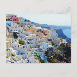 Santorini 2 Postkarte