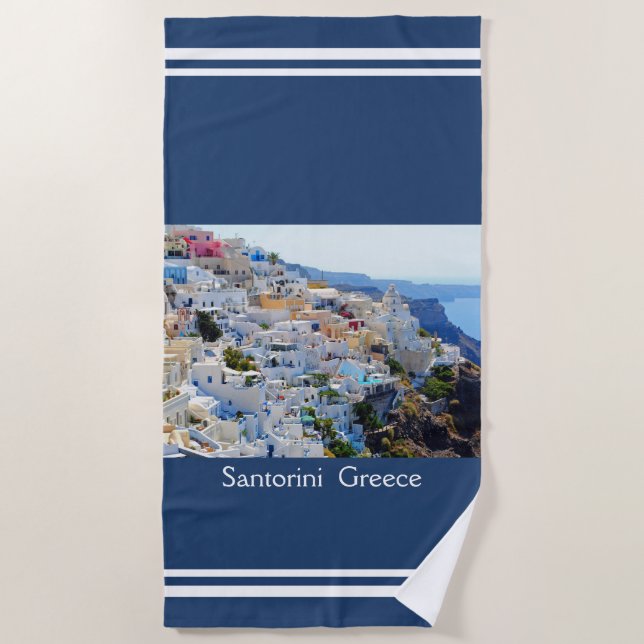 Santorini 2 strandtuch (Vorderseite)
