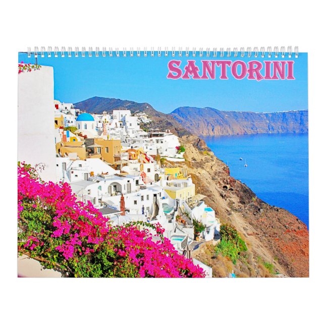 santorini Calendar Kalender (Titelbild)
