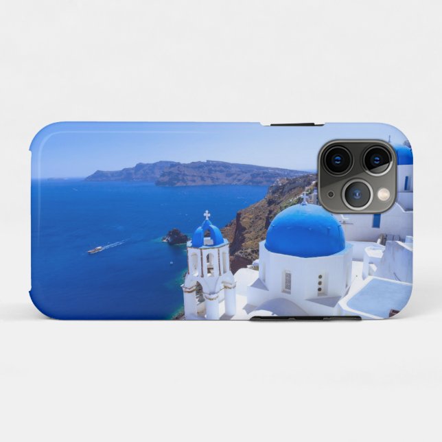 Santorini Case-Mate iPhone Hülle (Rückseite (Horizontal))