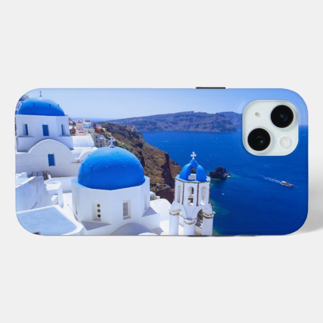 Santorini Case-Mate iPhone Hülle (Rückseite (Horizontal))