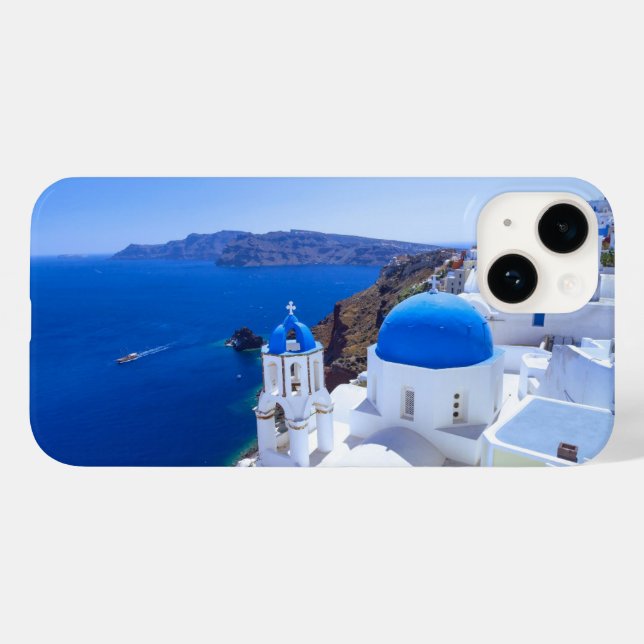 Santorini Case-Mate iPhone Hülle (Rückseite (Horizontal))