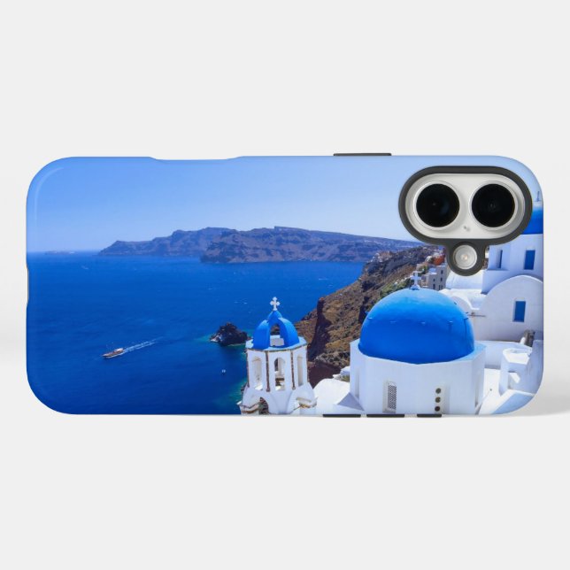 Santorini Case-Mate iPhone Hülle (Rückseite (Horizontal))