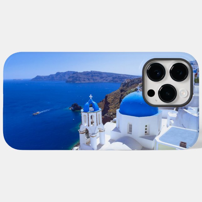 Santorini Case-Mate iPhone Hülle (Rückseite (Horizontal))