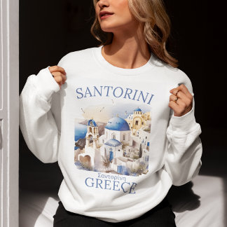 Santorini Greece Beautiful Paradise Sweatshirt