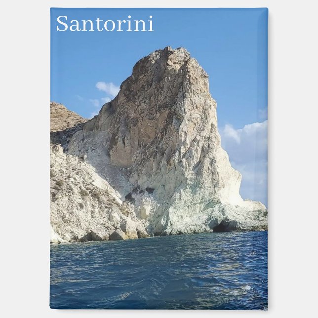 Santorini Greece Souvenir Magnet (Vorderseite)