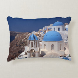 Santorini Griechenland Accent Pillow Dekokissen