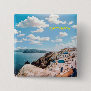 Santorini, Griechenland Beach House Button