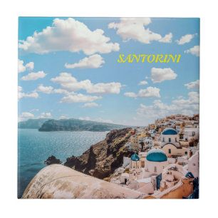 Santorini, Griechenland Beach House Fliese