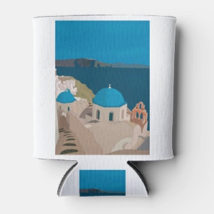 Santorini Griechenland Dosenkühler