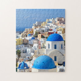 Santorini Griechenland Europa Reisende Fotografie Puzzle