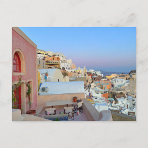 Santorini Griechenland Fotografie Postkarte