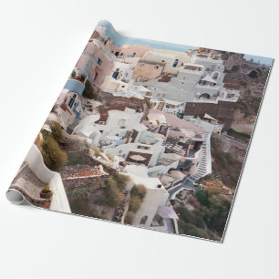 SANTORINI GRIECHENLAND GESCHENKPAPIER