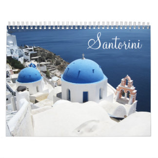Santorini Griechenland Kalender