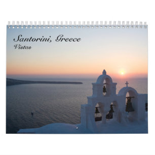 Santorini Griechenland Kalender