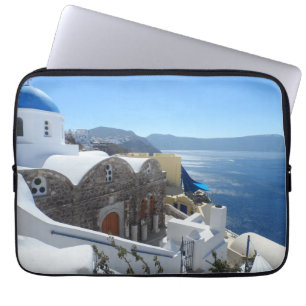 Santorini, Griechenland Laptopschutzhülle