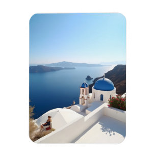 Santorini Griechenland Magnet