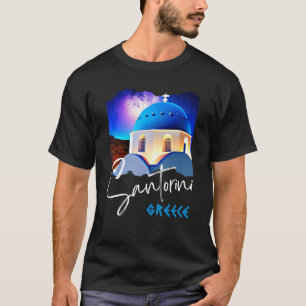 Santorini Griechenland Malereireise Souvenir für M T-Shirt