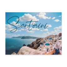 Santorini Griechenland Postcard