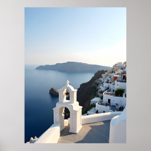 Santorini Griechenland Poster