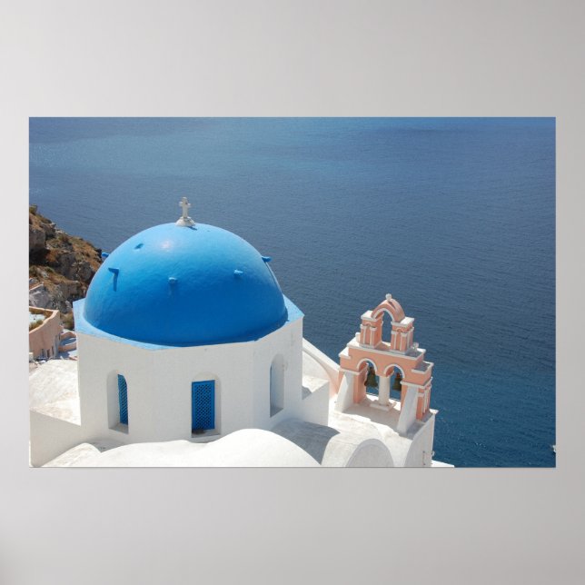Santorini Griechenland Poster (Vorne)