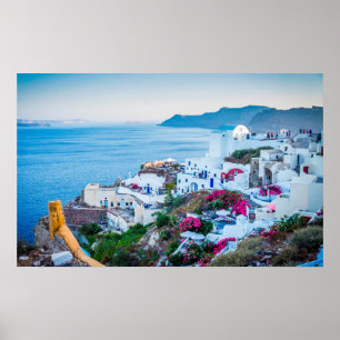 Santorini Griechenland Poster