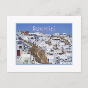 Santorini Griechenland Postkarte