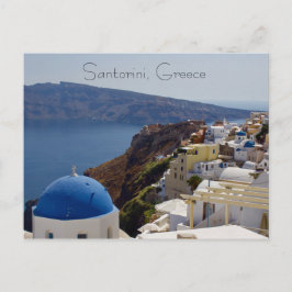 Santorini, Griechenland Postkarte