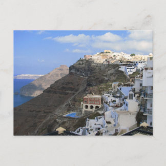 Santorini, Griechenland Postkarte