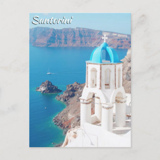 Santorini, Griechenland Postkarte