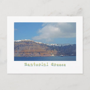 SANTORINI, Griechenland Postkarte